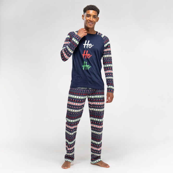 Pigiama da Uomo in Jersey - Fairisle 01