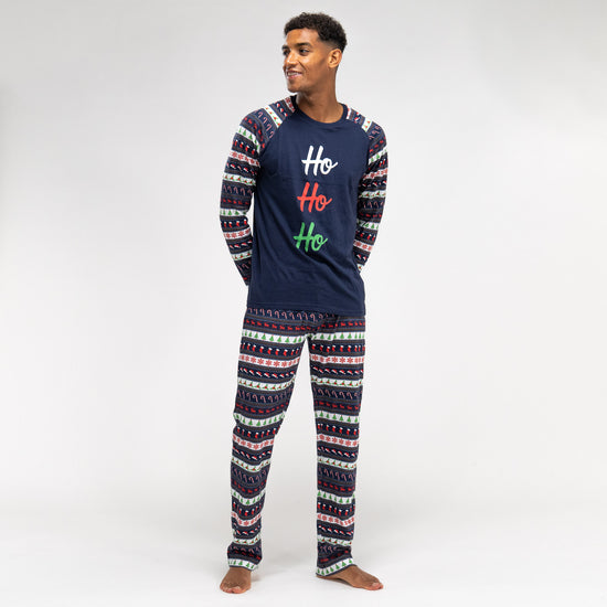 Pigiama da Uomo in Jersey - Fairisle 02