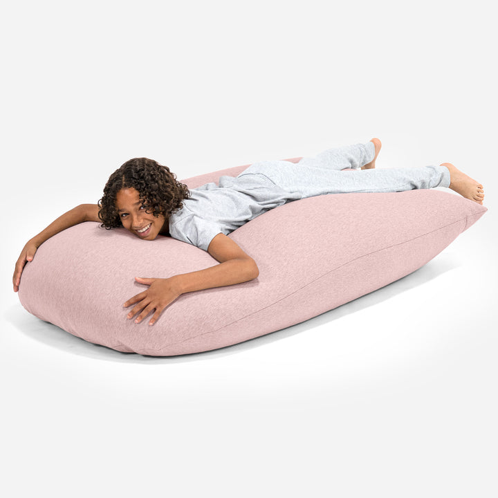 Poltrona a Sacco Grande XL - Cotone Elasticizzato Bebè rosa 04