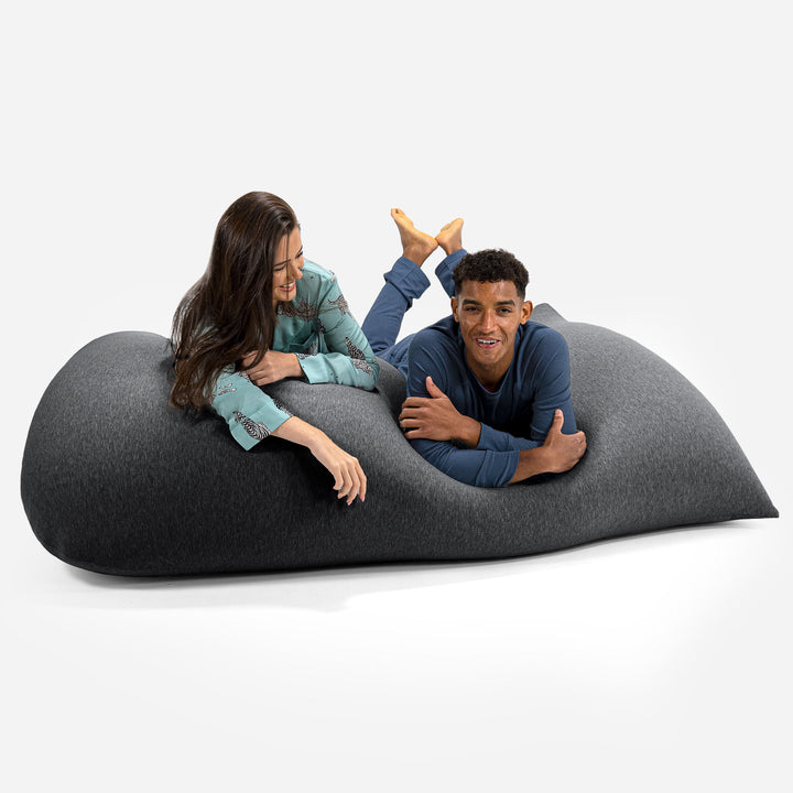 Poltrona a Sacco Gigante Venti XXL - Cotone Elasticizzato Grafite 03