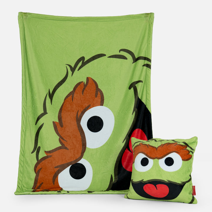 Coperta / Plaid - Oscar The Grouch 03