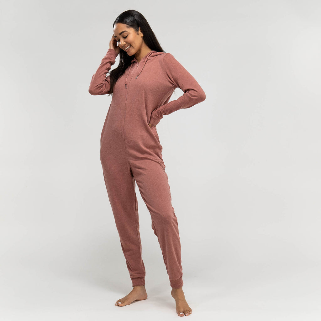 Tuta Onesie da Donna in Jersey - Rosa 03