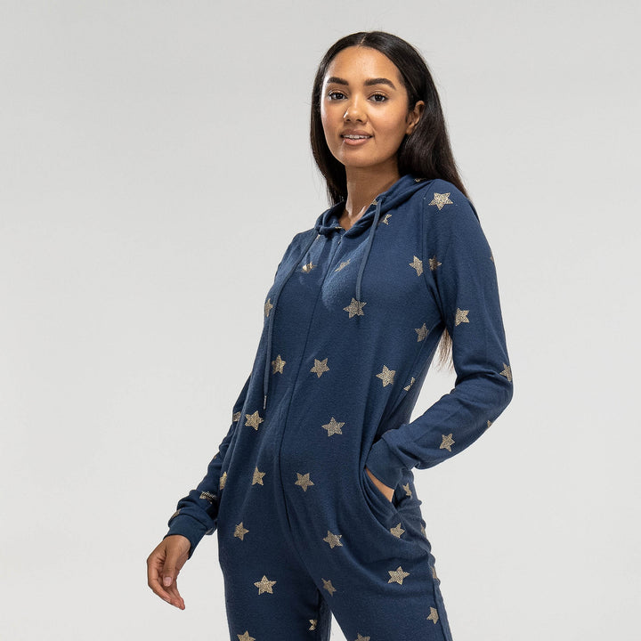 Tuta Onesie da Donna in Jersey - Stella Navy 05